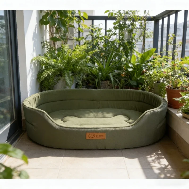 Flauschiges Kissen Hundesofa Haustierbett Geeignet für Große Mittlere Kleine Hunde Welpen & Katzen Decke Bettmatte Haustierzubehör Image