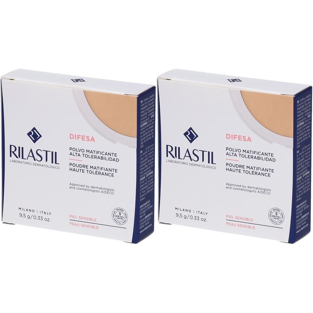 RILASTIL® Difesa Cipria Opacizzante 2x9 g