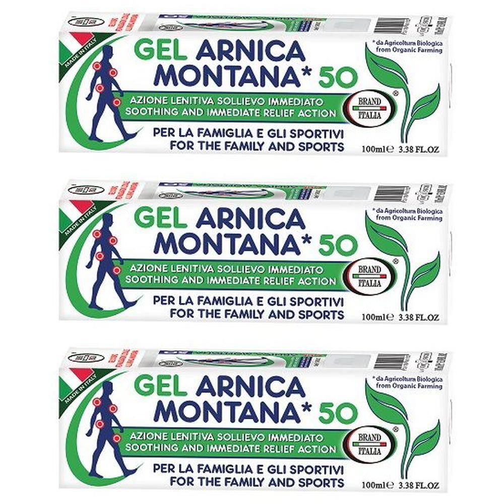 Gel Arnica Montana 50% 100 Ml 3x100 ml