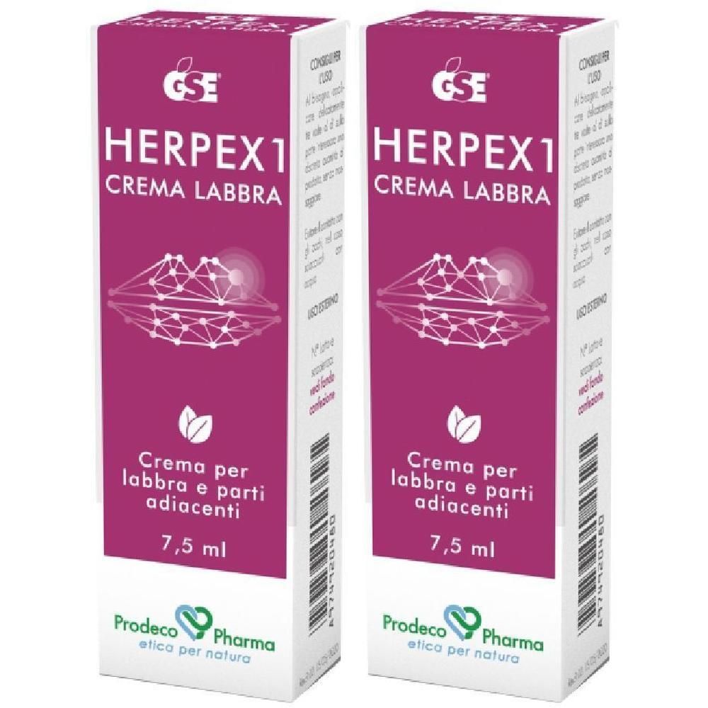 Gse Herpex 1 Crema Labbra 7,5 Ml 2x7,5 ml
