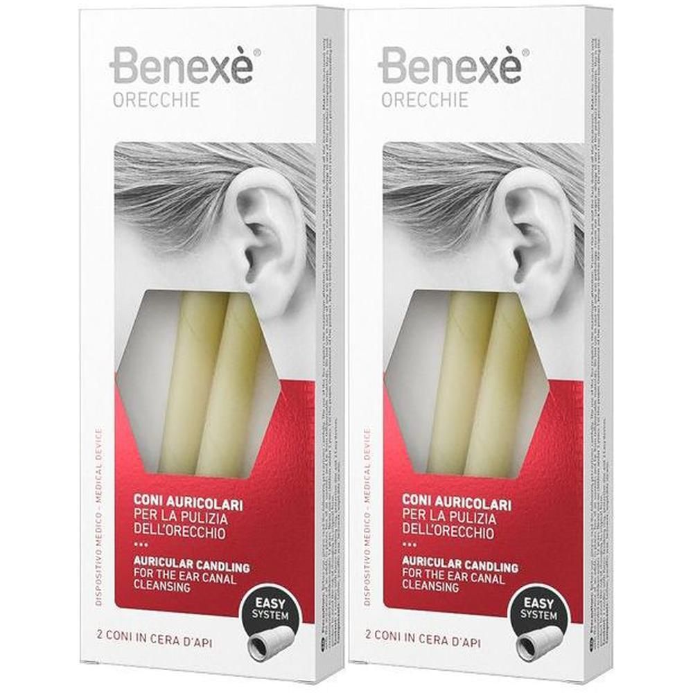 Coni Auricolari Benexe' Orecchie 2 Pezzi 2x2 St