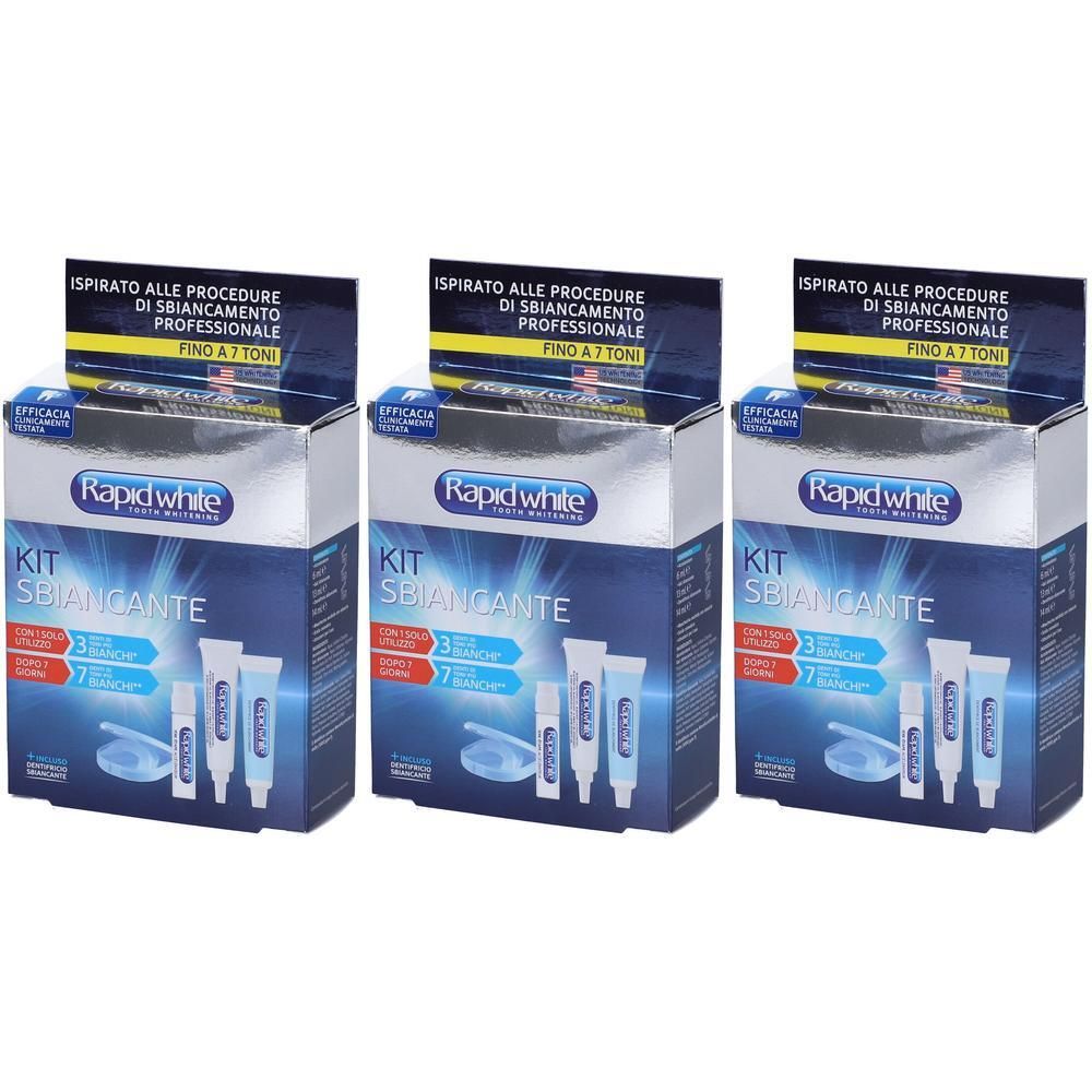Rapid White Kit Sbiancante 3x33 ml