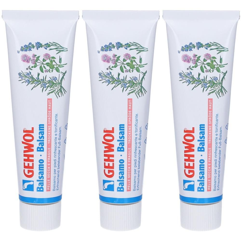 GEHWOL® Balsamo Pelle Secca e Fragile 3x75 ml