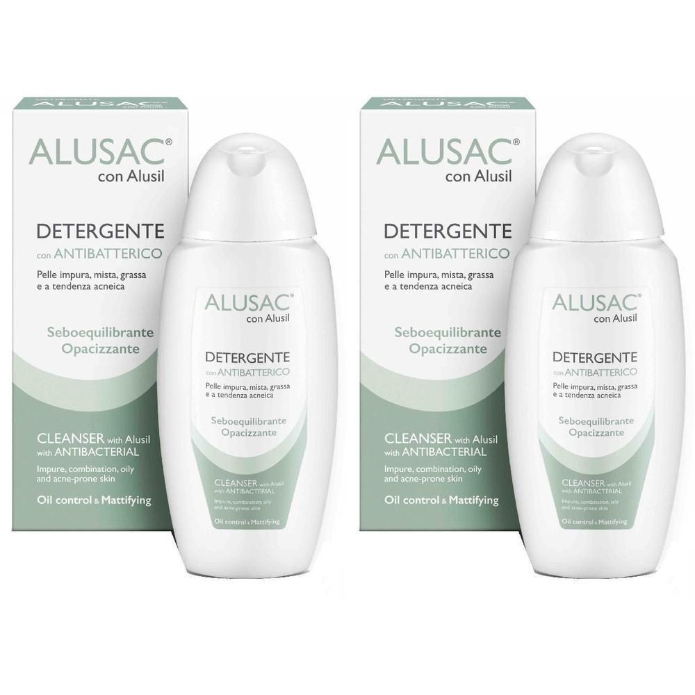Alusac Detergente Flacone 125 Ml 2x125 ml Gel doccia