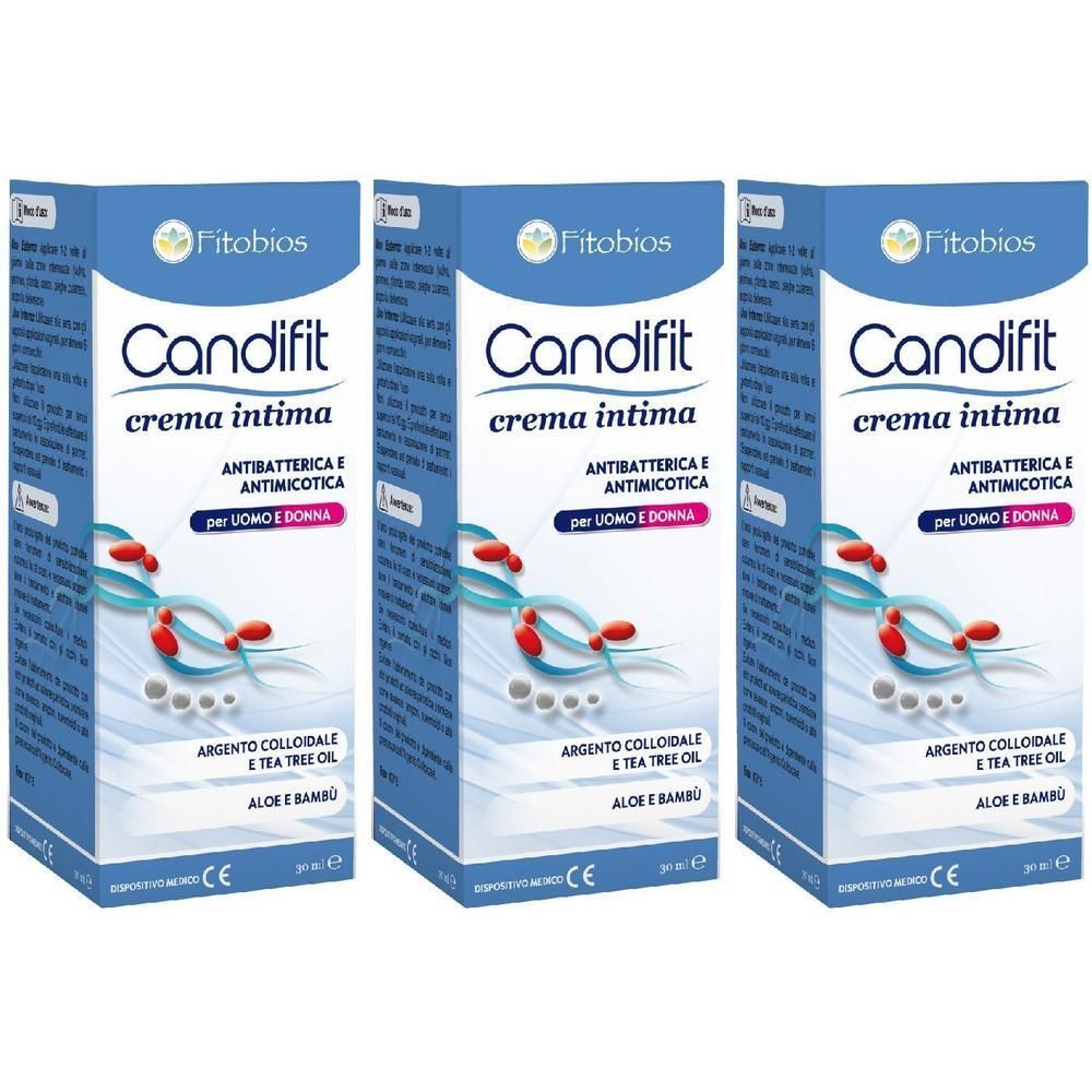 Candifit Crema Vaginale 30 Ml + 6 Applicatori Vaginali 3x150 ml vagina