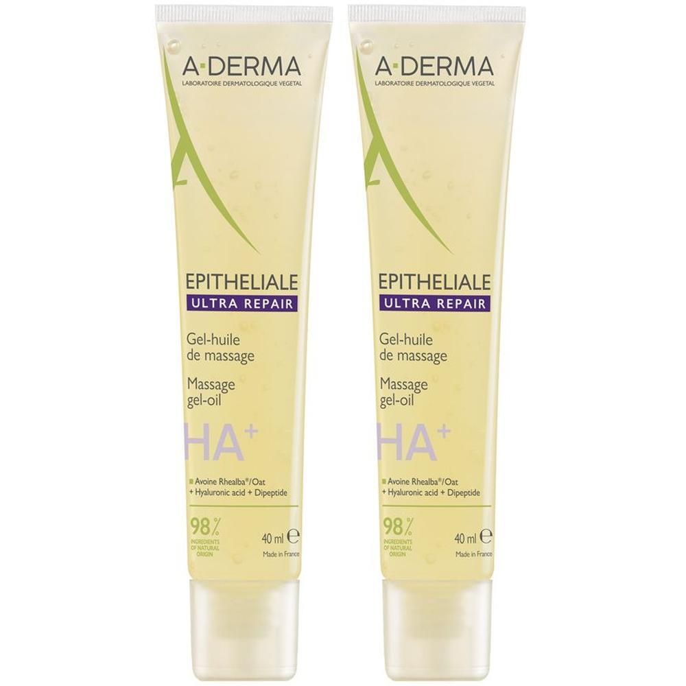 A-Derma Epitheliale Ultra Repair Gel-olio da massaggio anti-segni 40ml