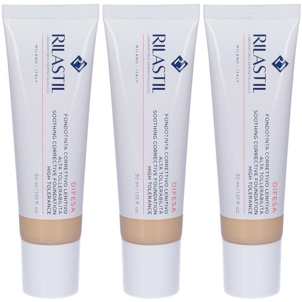 RILASTIL® Difesa Fondotinta Correttivo Tonalitá 02 3x30 ml