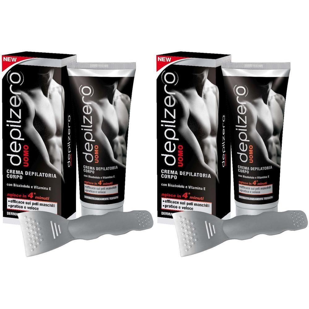 Depilzero Crema Corpo Uomo 200 Ml 2x200 ml