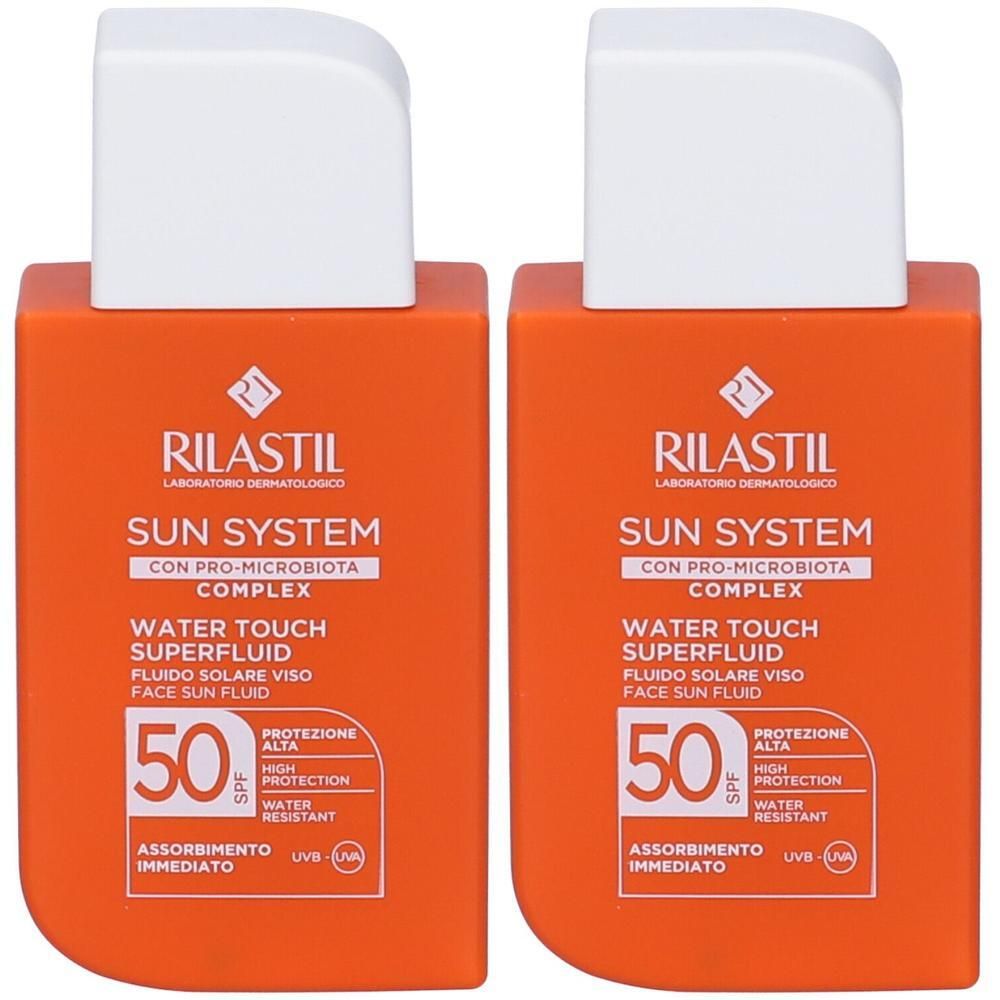 Rilastil Sun System Superfluid Filtro Solare SPF 50 2x50 ml