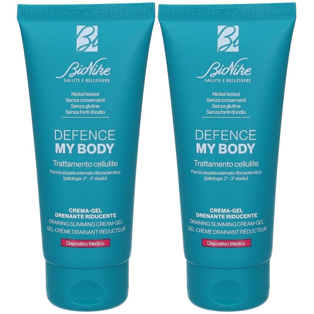 Bionike Defence My Body Trattamento Cellulite in Crema Gel 2x75 ml