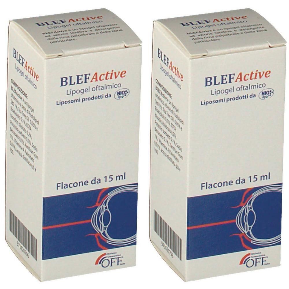 BLEFActive Lipogel oftalmico 2x15 ml Gel