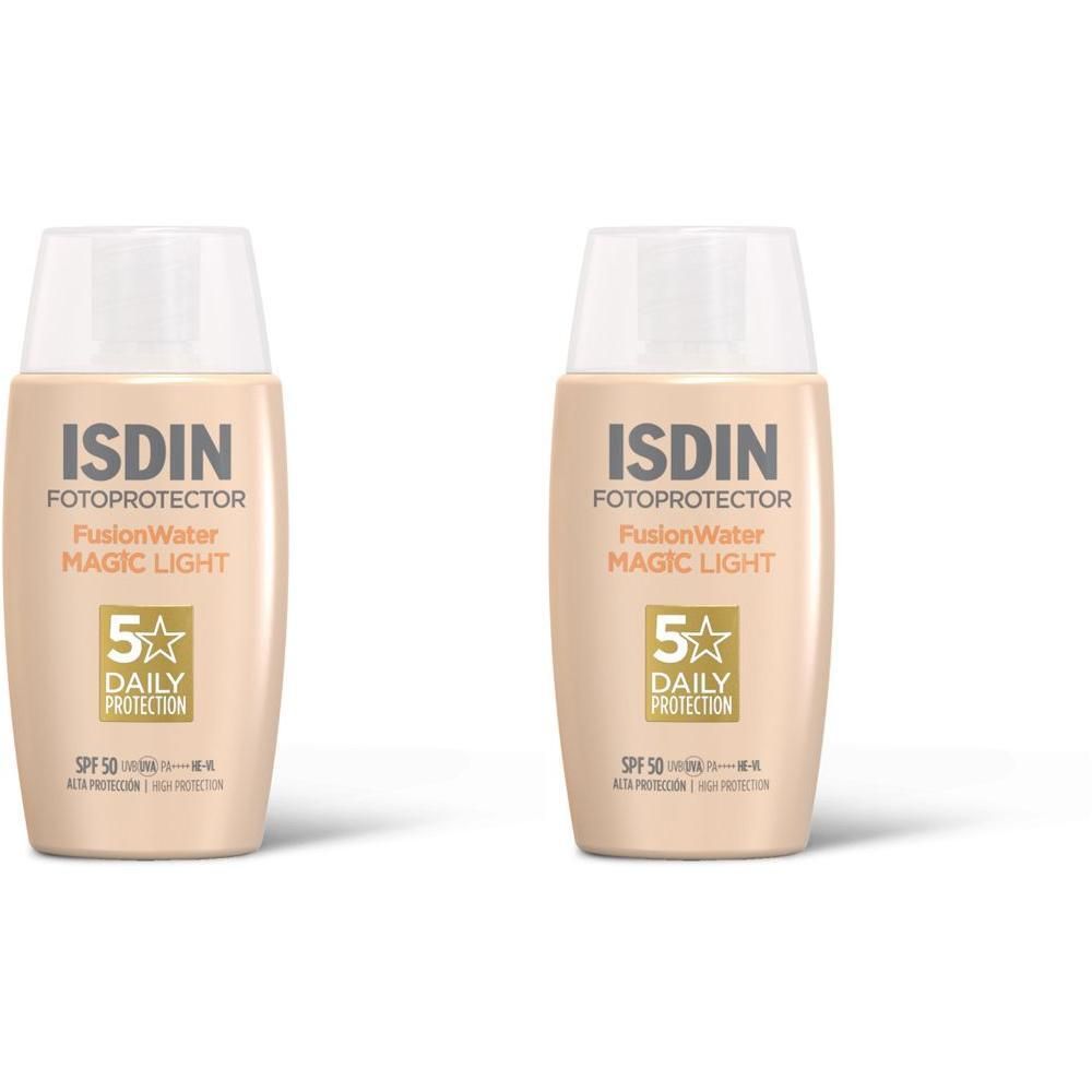 ISDIN Fusion Water Magic Color Light SPF50 2x50 ml