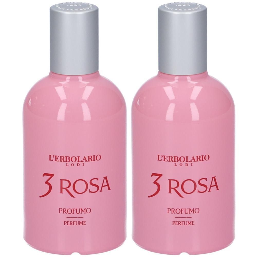 L’Erbolario Profumo 3 Rosa 2x50 ml