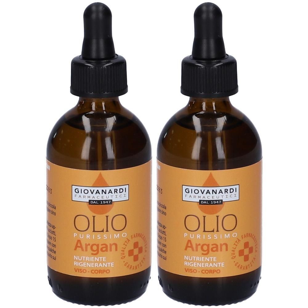 Giovanardi Farmaceutici Olio di Argan Biologico 2x50 ml