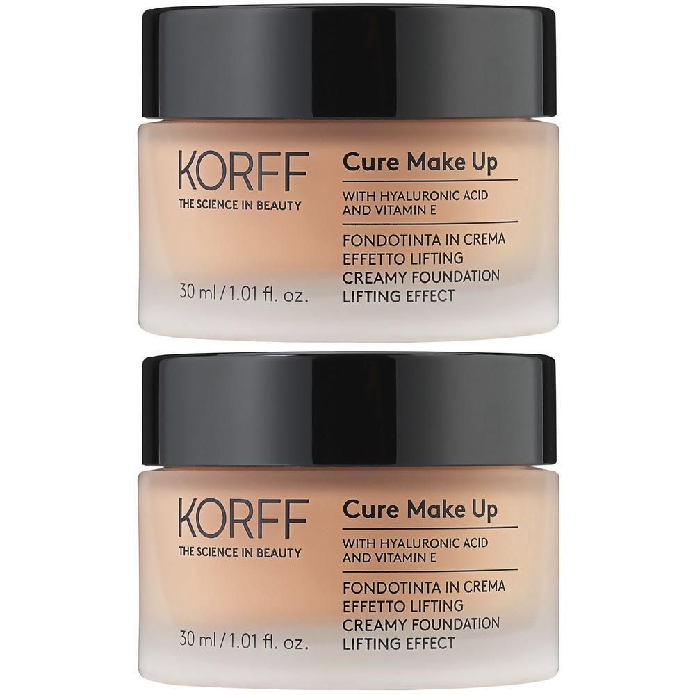 KORFF Fondotinta in Crema Effetto Lifting 04 2x30 ml