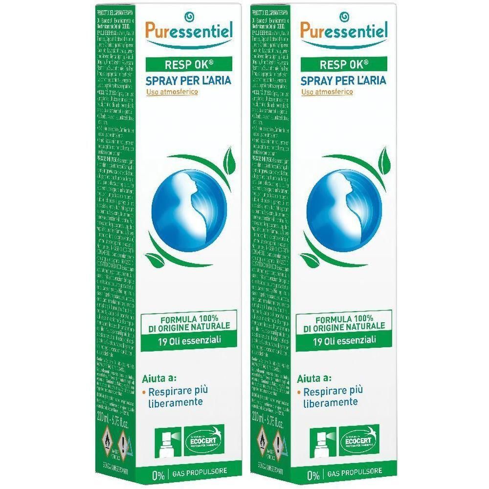 Puressentiel Resp Ok® Spray Per L'Aria 2x200 ml