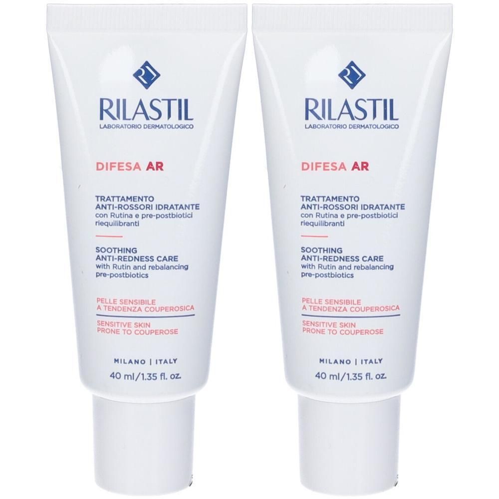 RILASTIL® Difesa Trattamento Anti Rossori Idratante 2x40 ml Crema