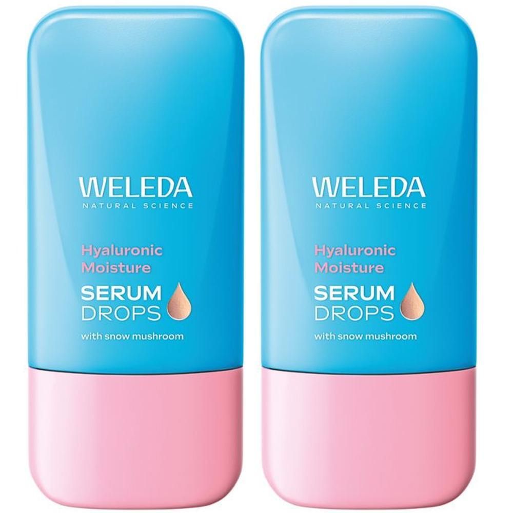 Weleda Hyaluronic Moisture Serum Drops Siero Viso 2x30 ml