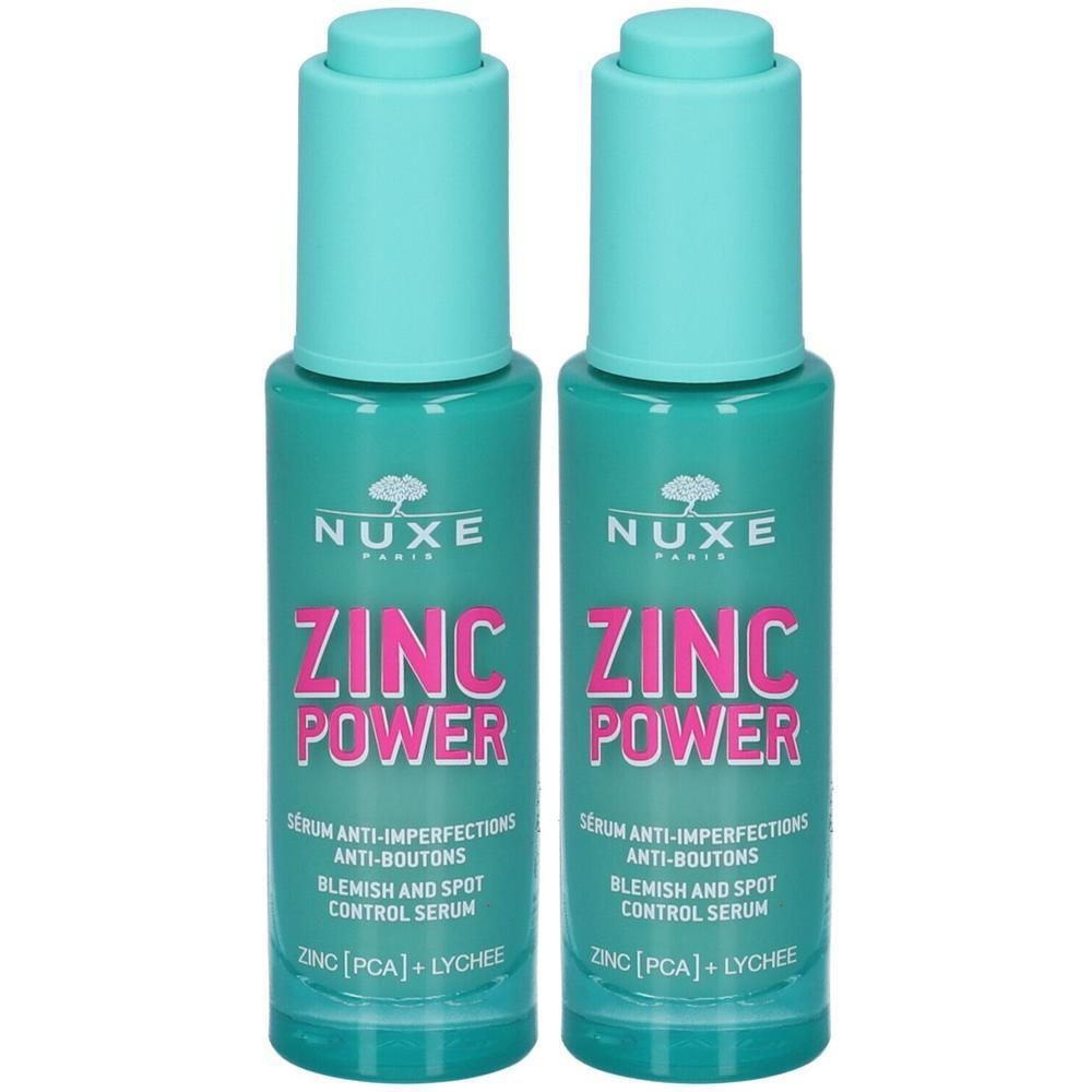 Nuxe Zinc Power Siero Viso 2x30 ml