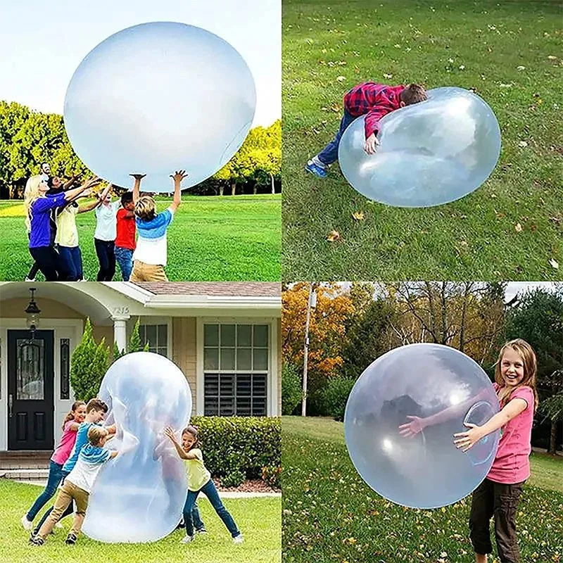 Outdoor weiche Luft gefüllt Wasser Blase Bälle verdickte Luftballons Sommer Kinderspiel zeug Schwimmbad Aktivitäten Geburtstags feier Image