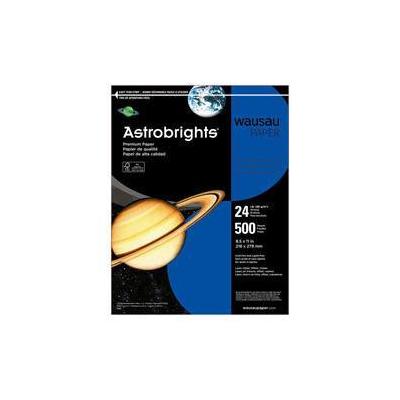 Astrobrights FSC Certified Bright Color Paper, 8 1 - 2 x 11, 24 Lb, Blast Off Blue, Ream Of 500 Shee