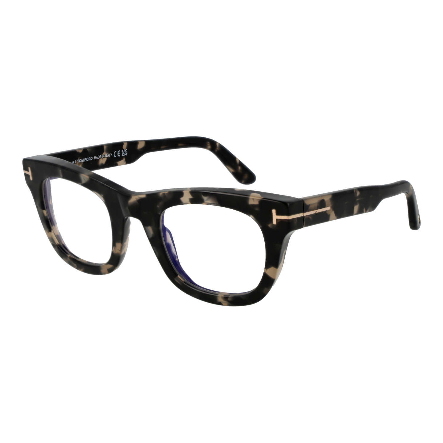 Tom Ford Brillenfassung FT5872-B 005 48 Blue Filter