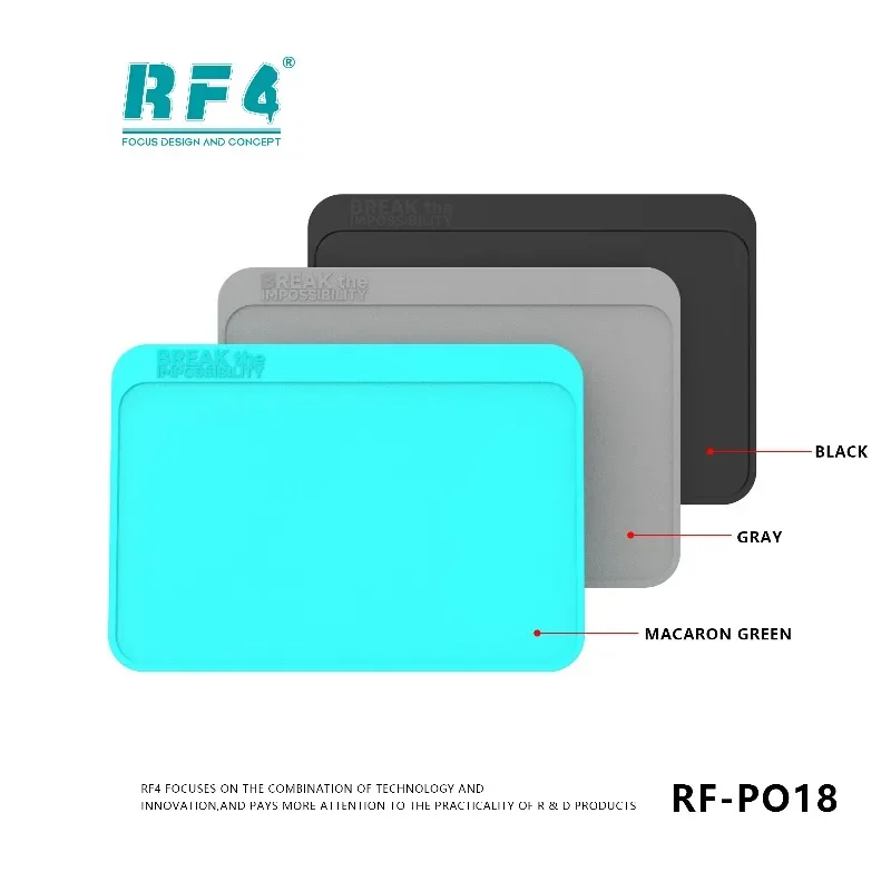 RF4 PO18 Wärmedämmung schweißen Arbeits Matte Tablet Telefon Reparatur Silicon Pad BGA schweißen Station Schweißen Plattform werkzeuge Image