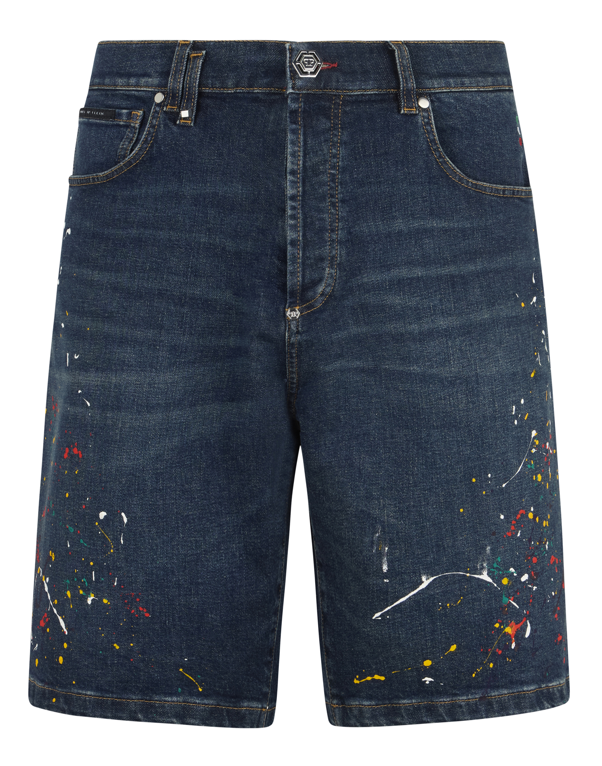 Denim Shorts Paint 34 (Größe)