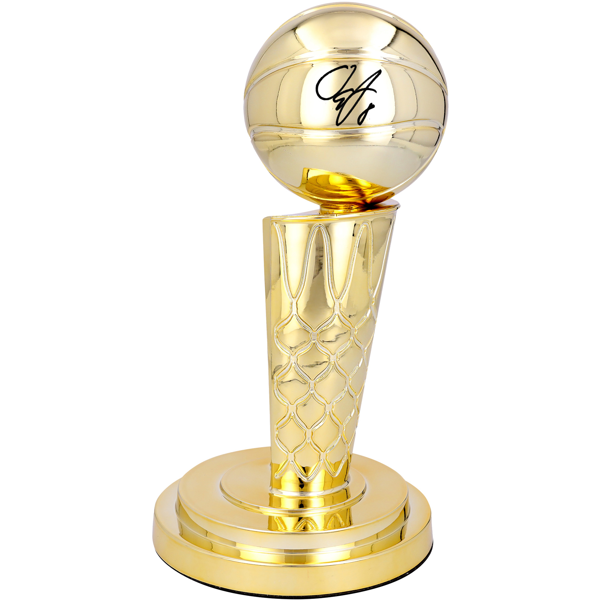 "Von OG Anunoby signierte 12-Zoll-Replika der Larry-O'Brien-Trophäe, NBA-Finals-Champions 2026 (New York Knicks)" Image