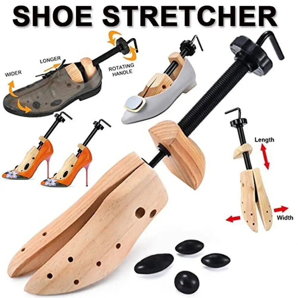 2-Wege S/M/L Holz Schuh Expander Für Mann Frauen Schuh Zubehör Einstellbare Schuh Bahre Schuhe baum Shaper Rack Kiefer