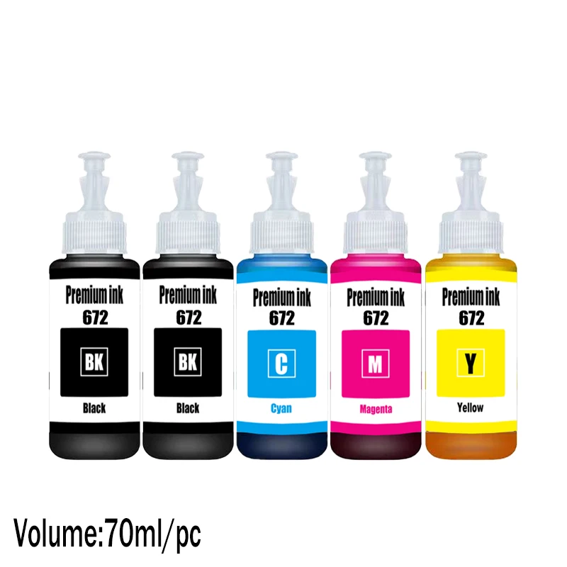 Nachfülltinte für Epson L100 L110 L210 L120 L220 L310 L355 L362 L366 L365 L380 L486 L800 L805 L810 Drucker Image