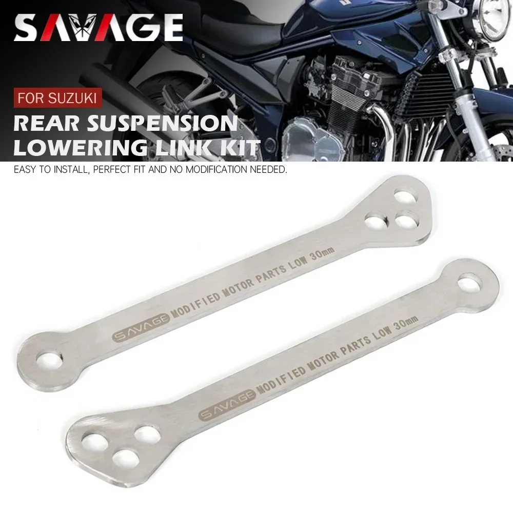 Tieferlegungsglieder-Kit für Suzuki GSF 600 650 1200 1250 Bandit GSX1250FA GSX 650F GSF650 Motorrad-Hinterradaufhängungs-Drop-Hebel Image