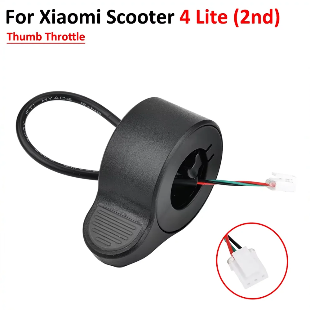Gashebel für Xiaomi 4 Lite 2. Generation Elektroroller Daumen-Geschwindigkeitsregler Rechte Hand Elektronischer Knopf Ersatzteile Image