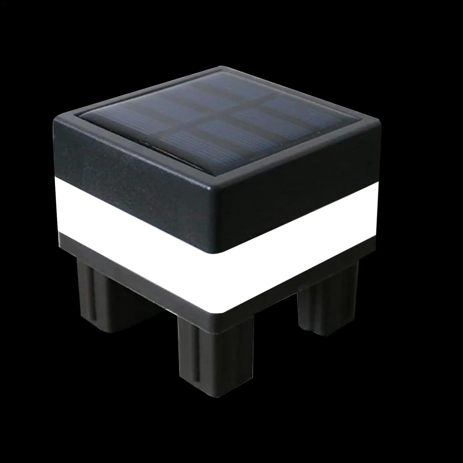 Lampes solaires à poteau, 2 couleurs, lampes solaires de jardin, lampes solaires de porche, lampes solaires de couloir, lampes à poteau pour plateformes extérieures, terrasses et jardins