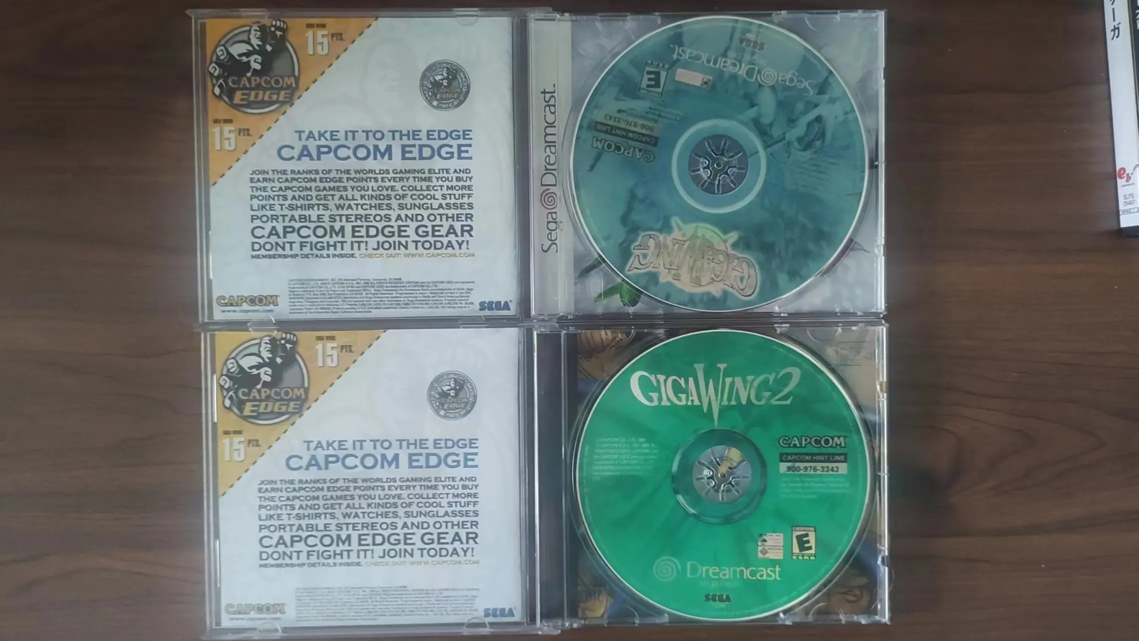 Dreamcast Giga Wing Series Copy Disc Game Replica Unlock DC Game Console Retro Video Game Direct Reading Game
