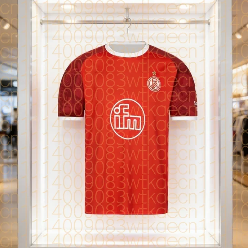 Maillots de football respirants 2026 pour hommes, adultes, domicile et extérieur, séchage rapide, R-Rot-Weiss, cadeau E-Essen, pour la famille et les enfants