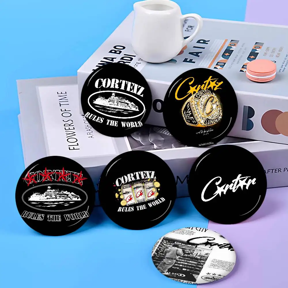 C-C-CortiezS 58 mm lustige Tier-Broschen, Abzeichen, Rucksack, Kleidung, Geschenk, Zubehör Image