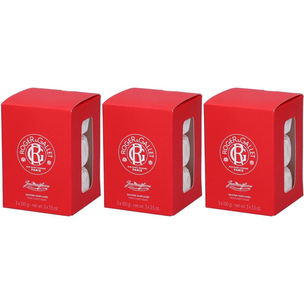 ROGER&GALLET Jean Marie Farina Box Saponette 3x3x100 g