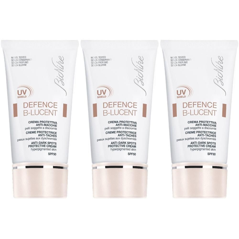 BioNike Defence B Lucent Crema Protettiva Antimacchie 3x40 ml giorno