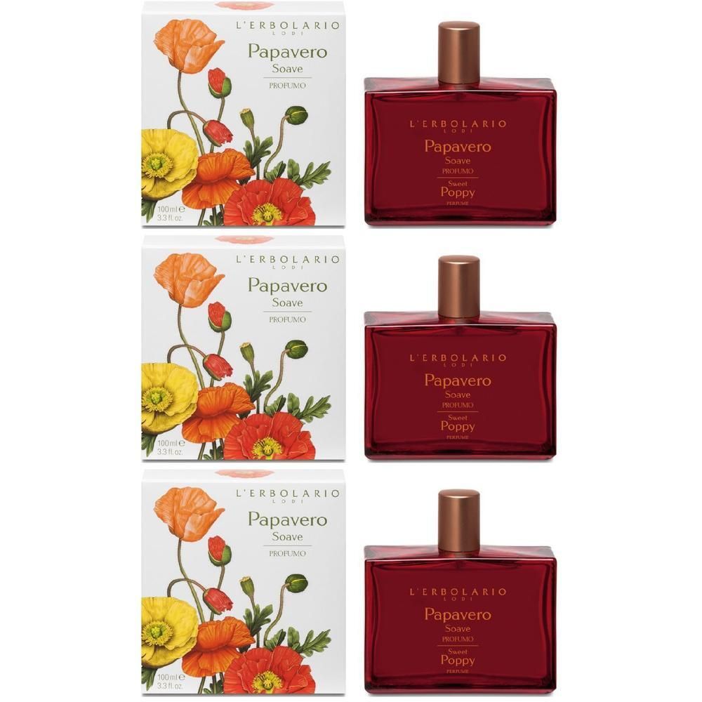 Papavero Soave Profumo 100 Ml 3x100 ml Soluzione