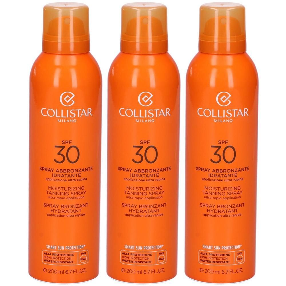 Collistar Spray Abbronzante Idratante SPF30 3x200 ml