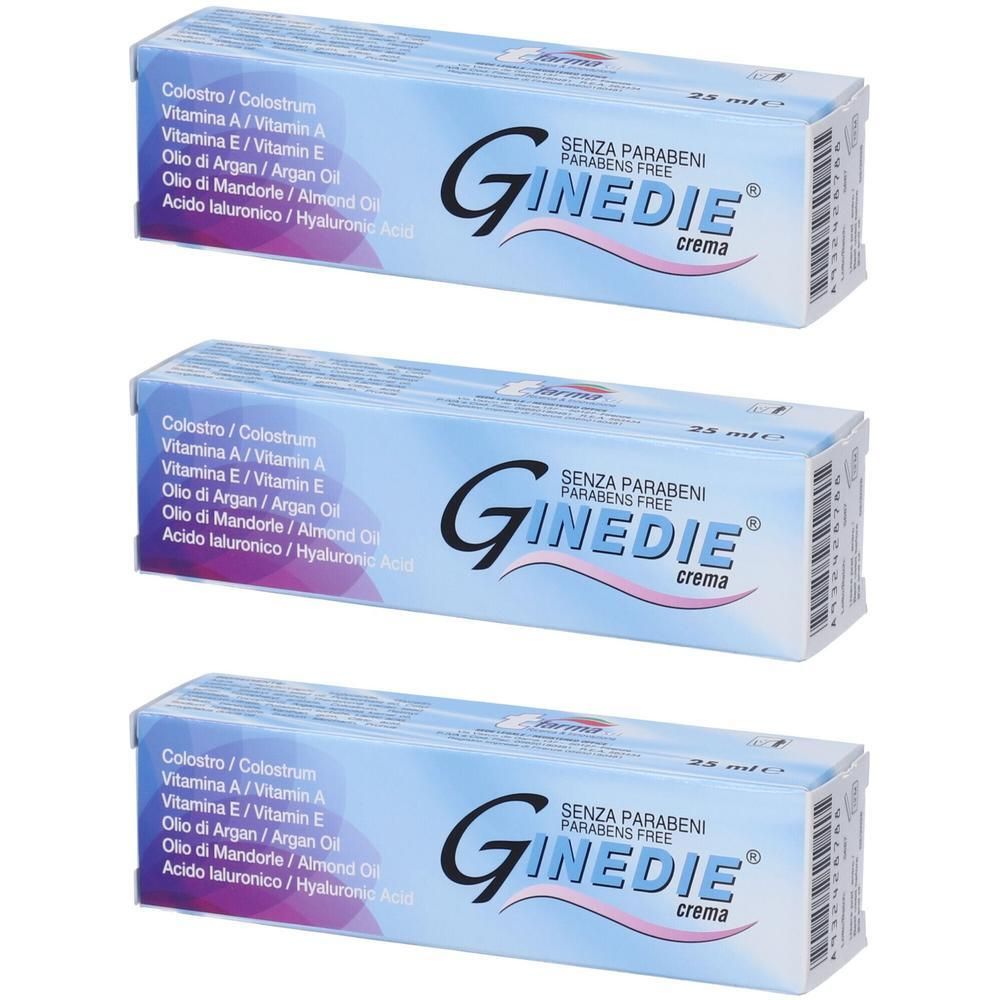 Ginedie Crema Vaginale 3x25 ml vaginale