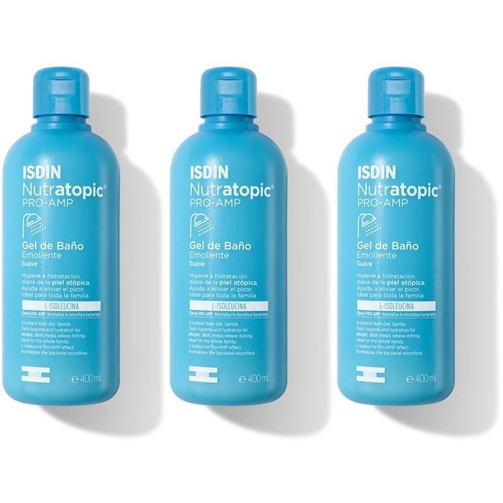 ISDIN Nutratopic Pro-Amp Gel Doccia Igienizzante Emolliente Pelle Atop