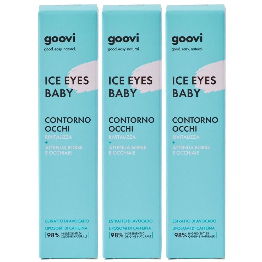 Goovi Ice Eyes Baby Crema Contorno Occhi 3x1 St