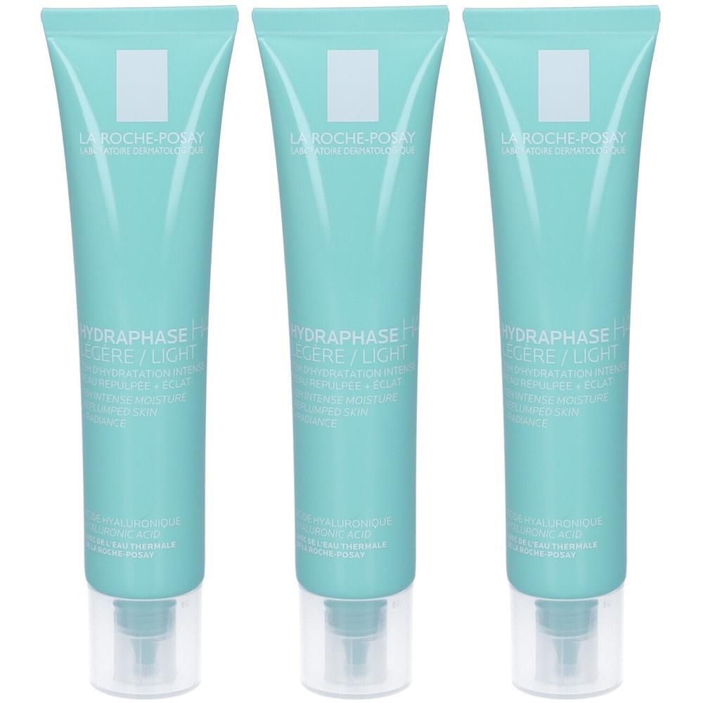 La Roche Posay Hydraphase HA Crema Leggera 3x40 ml