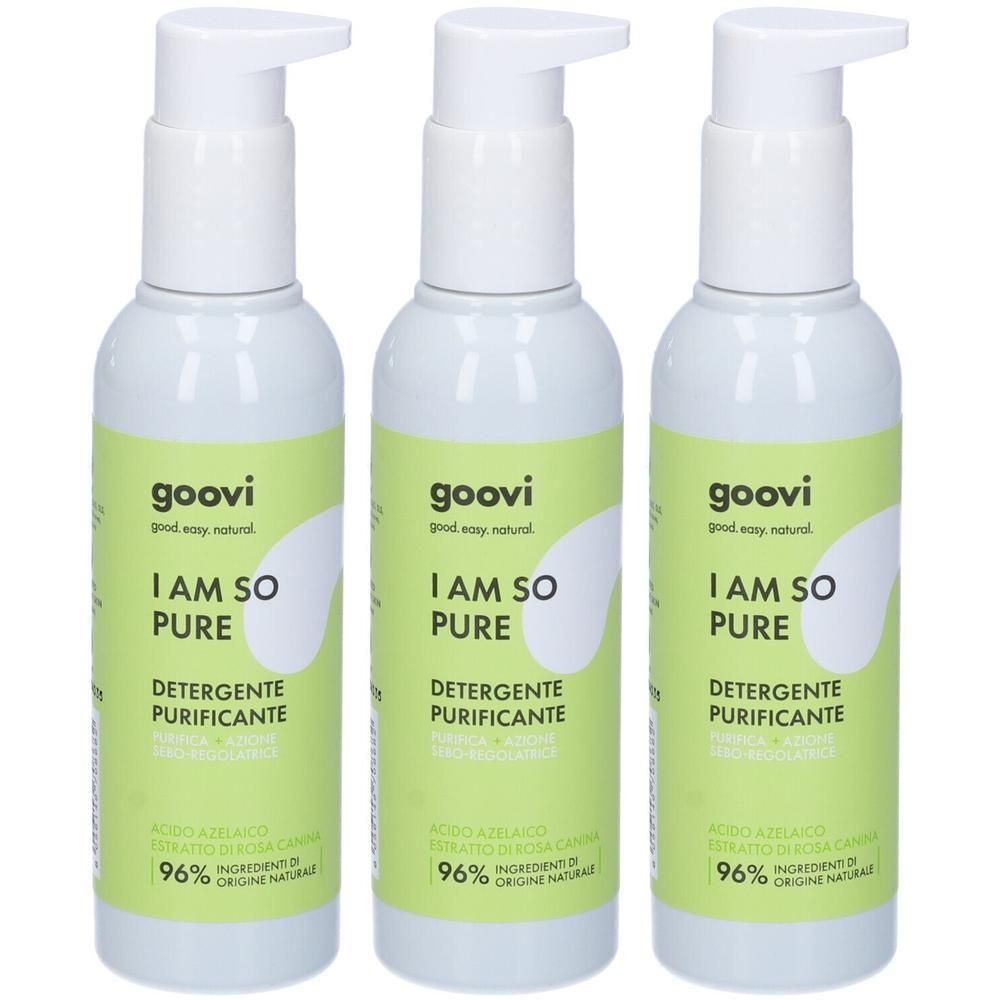 Goovi I Am So Pure Detergente Viso Purificante 3x140 ml