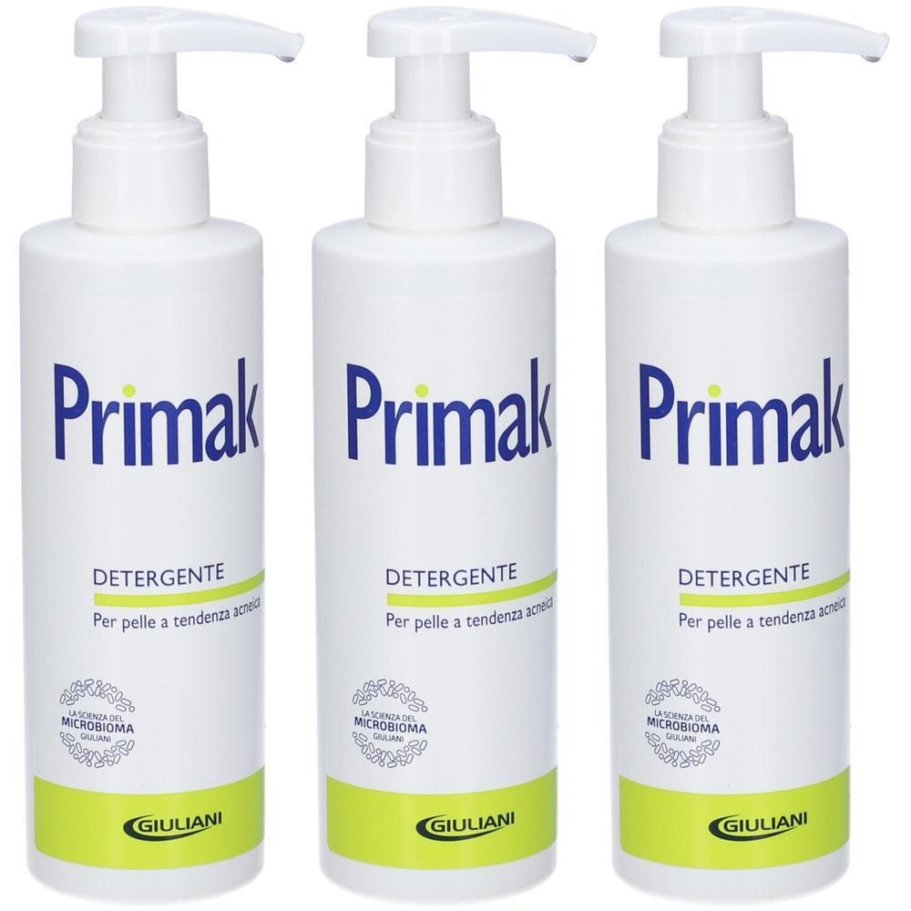 Giuliani Primak Detergente 3x200 ml Sapone liquido