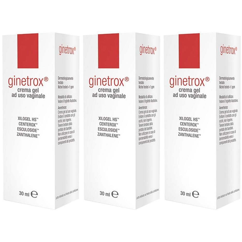 Ginetrox Crema Vaginale 30 Ml 3x30 ml