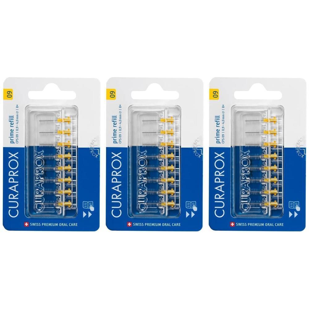 Curaprox Cps 09 Scovolino Prime Refill 8 Pezzi 3x8 St