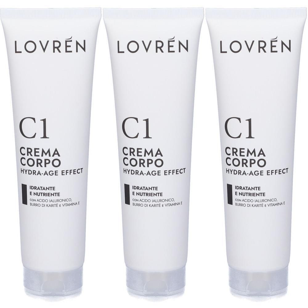 Lovrén C1 Crema Corpo Idratante 3x150 ml